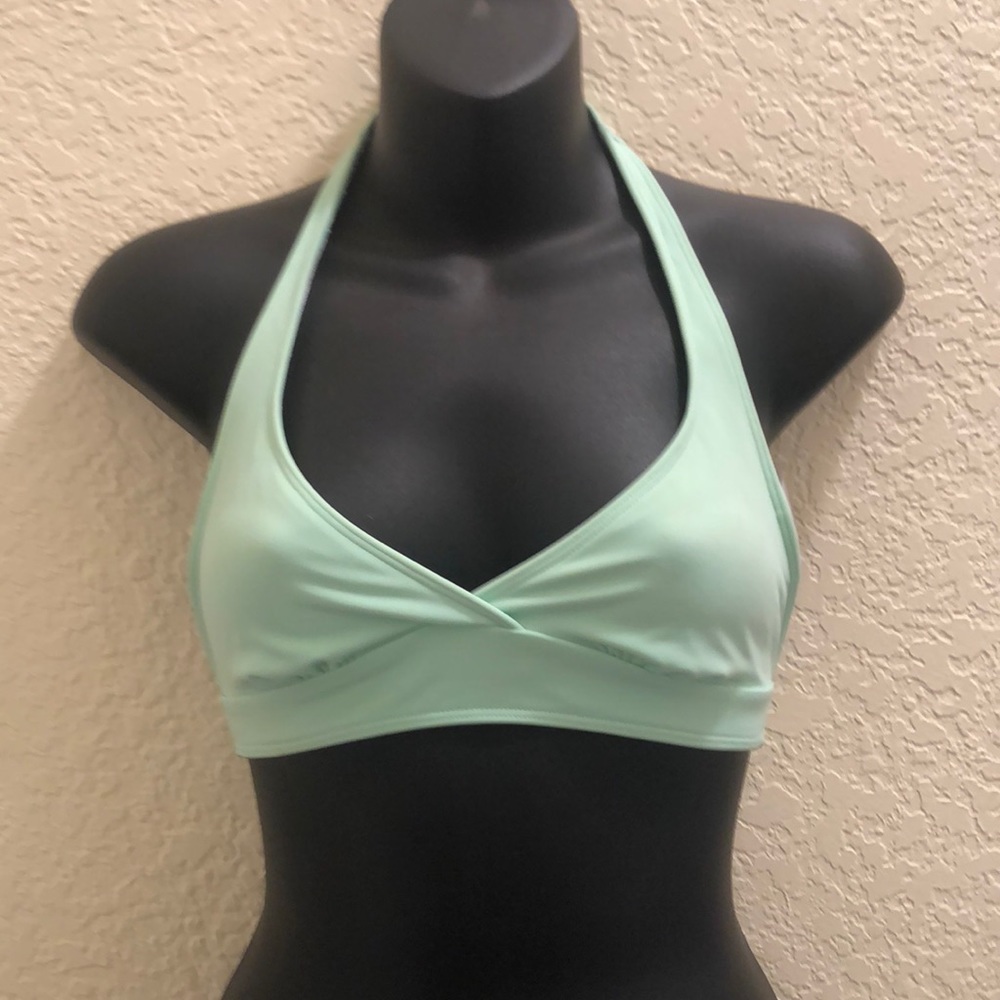 Bikini top light green size small